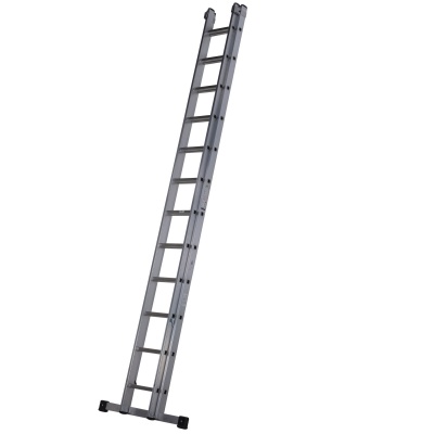 Werner Square Rung Double Extension Ladder